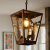 Industrial kitchen light bronze fixture light metal pendant light