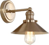 1-light vanity light brass gold hallway light metal bathroom light