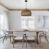 18.9in rattan hallway light brown pendant lights rattan, seagrass, bamboo chandelier light