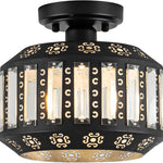 1 light entryway light black hallway light metal ceiling light