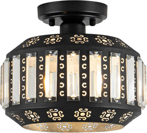 1 light entryway light black hallway light metal ceiling light
