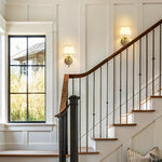 2 pack wall light  gold, beige hallway light metal, fabric bedroom light