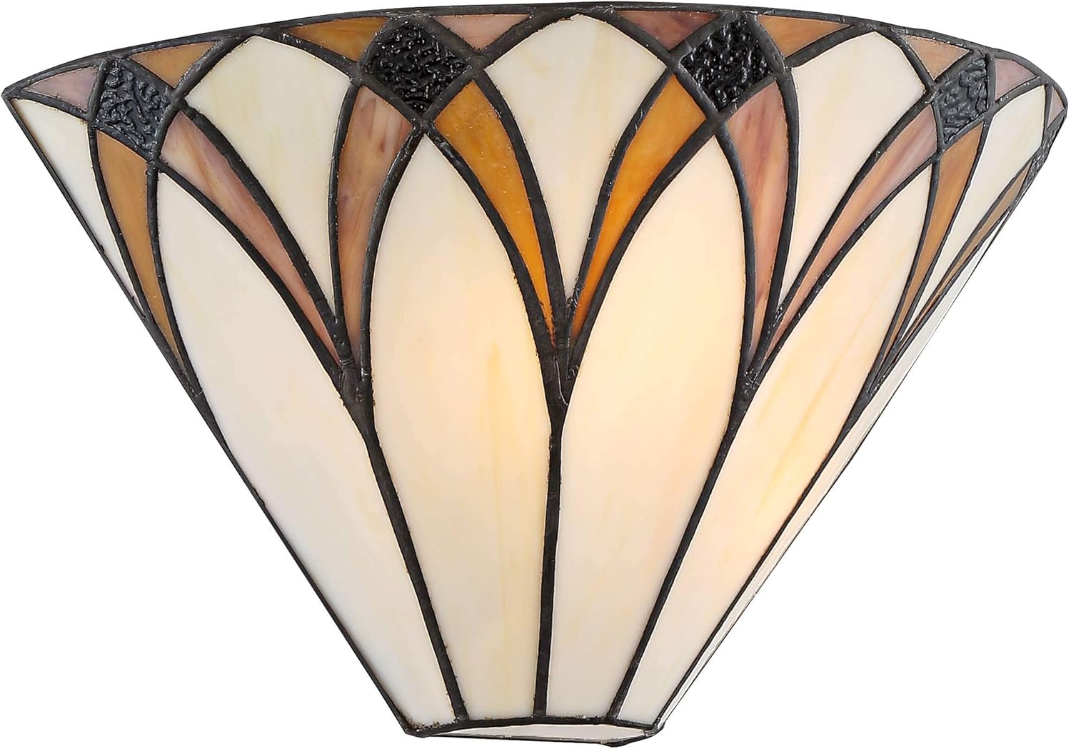 Tiffany wall light yellow bathroom light metal hallway light