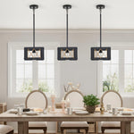1-light pendant light clear hallway light acrylic kitchen island light