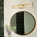 24 Inch Wall Light Gold mounted light Plastic, Metal bathroom light