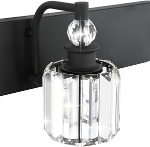 1 light vanity light black mirror light metal,glass wall lights