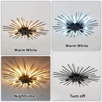 8 light ceiling light black kitchen light metal hallway light