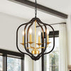 4-light pendant light black and gold kitchen island light metal hanging light
