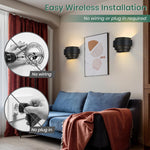 Dimmable hallway light black wall light ‎aluminum entryway light
