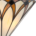 Tiffany wall light yellow bathroom light metal hallway light