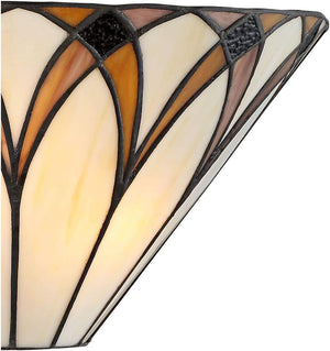 Tiffany wall light yellow bathroom light metal hallway light