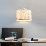 2 pack pendant light white & black hanging light metal bedroom light