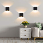 Led hallway light black wall light aluminum kitchen light