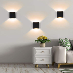 Led hallway light black wall light aluminum kitchen light