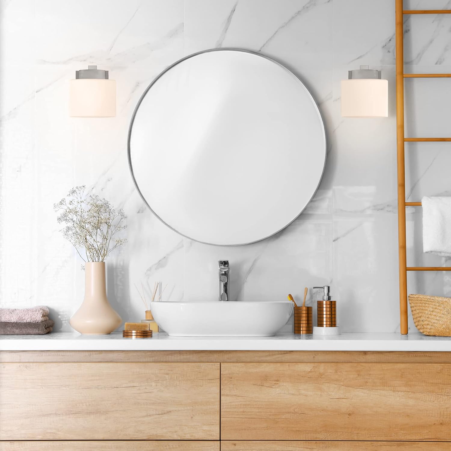 1 light hallway light nickel wall light alloy steel bedroom light