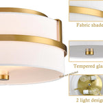 Vintage ceiling light gold proch light metal bedroom light
