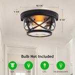 2-light modern hallway light black ceiling light glass,metal kitchen light