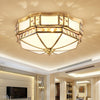 3-light ceiling light gold fixture light glass kitchen light