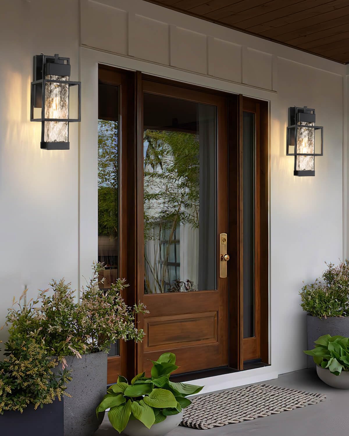 15 inch wall lights black patio light metal porch light