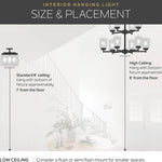 Pendant light brushed nickle mini bell light alloy steel, glass seeded light