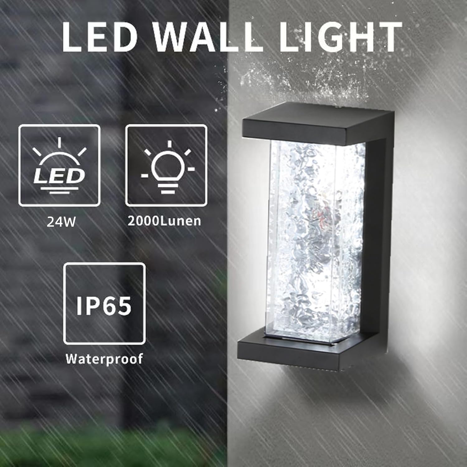 3-color modern porch light black fixtures light aluminum wall lights