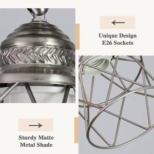 3-lights kitchen light nickel entryway light metal, ‎iron ceiling lamp