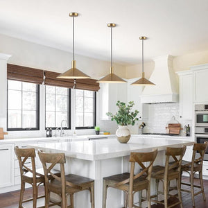 Modern pendant light gold fixture light aluminum kitchen light