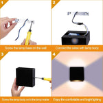 Led hallway light black wall light aluminum kitchen light