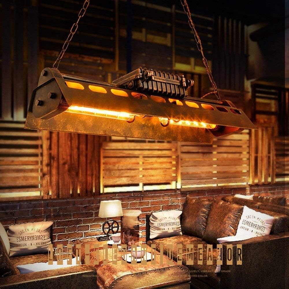 4 lights fixture light retro color chandelier light metal pendant light