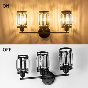 Farmhouse wall light black vanity light steel&metal hallway light