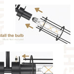 2 light vanity light black cylinder light metal wall light