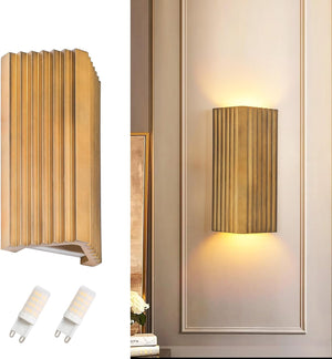 Led mount light brown wall lights metal corridor light