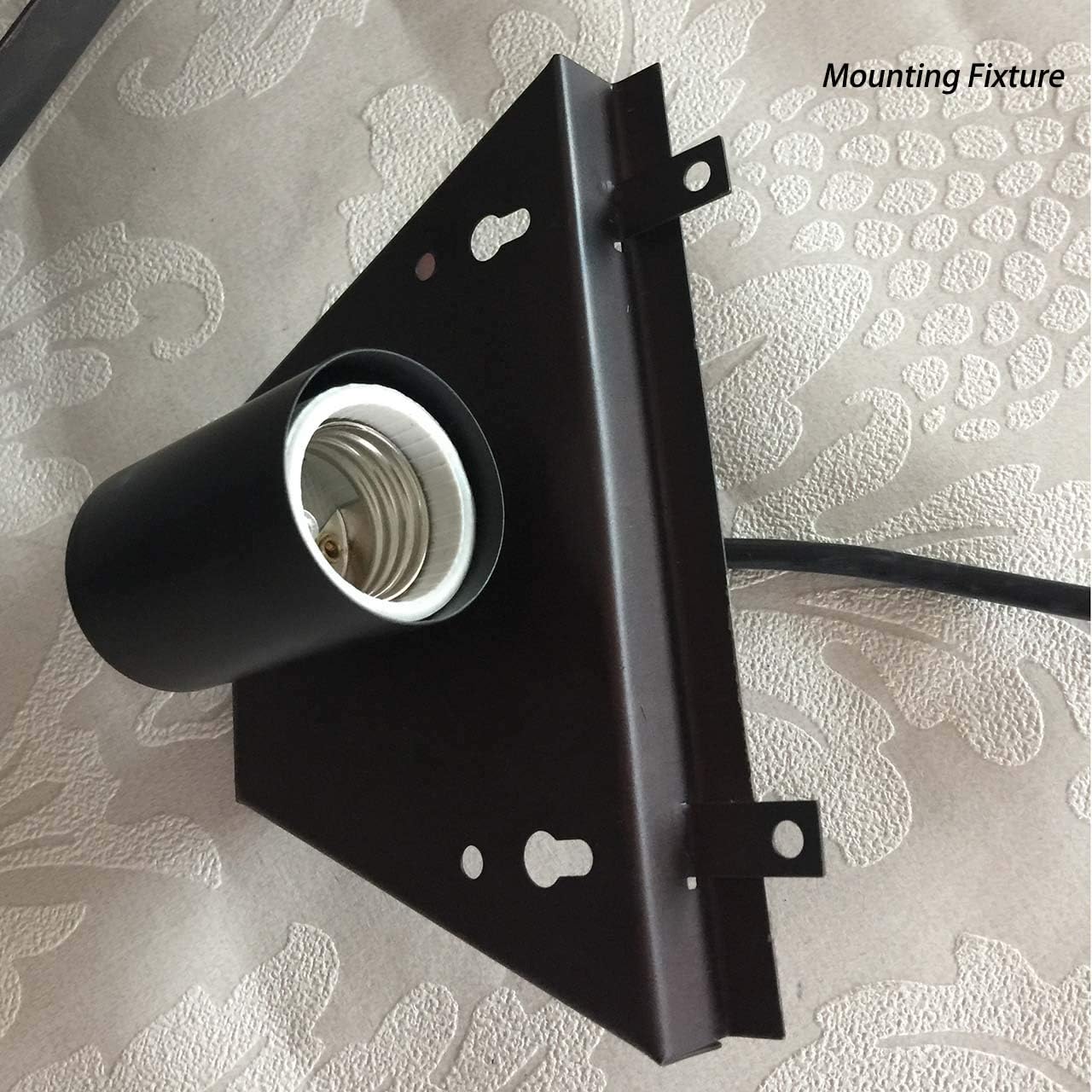 Unique bedroom light multicolor night light glass, metal wall light