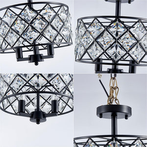 3 lights ceiling light black chandelier light metal kitchen light