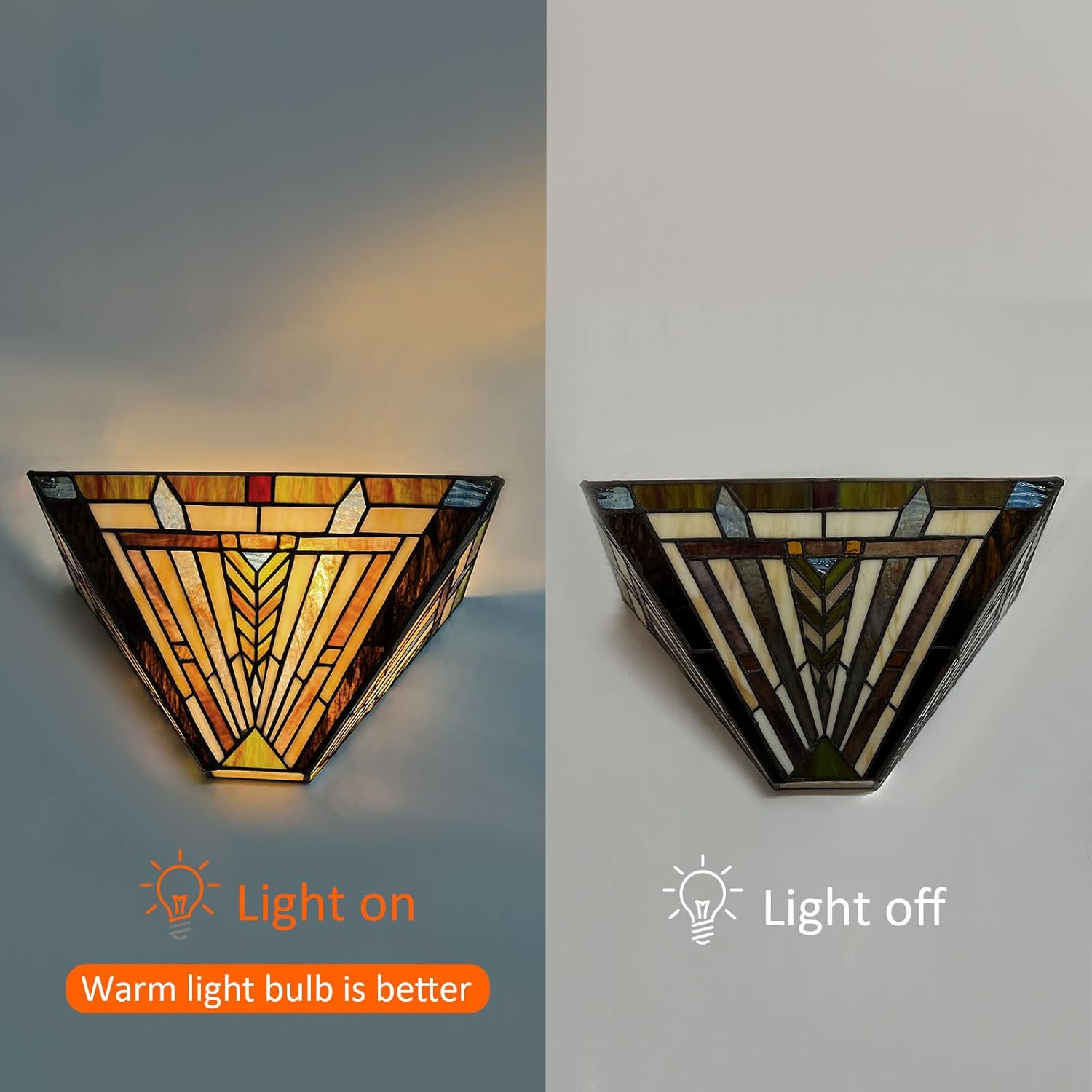 1 light wall light brown muted light glass hallway light