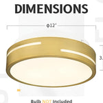 2-light hallway light gold ceiling light glass kitchen light