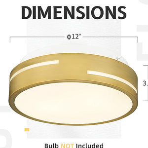 2-light hallway light gold ceiling light glass kitchen light