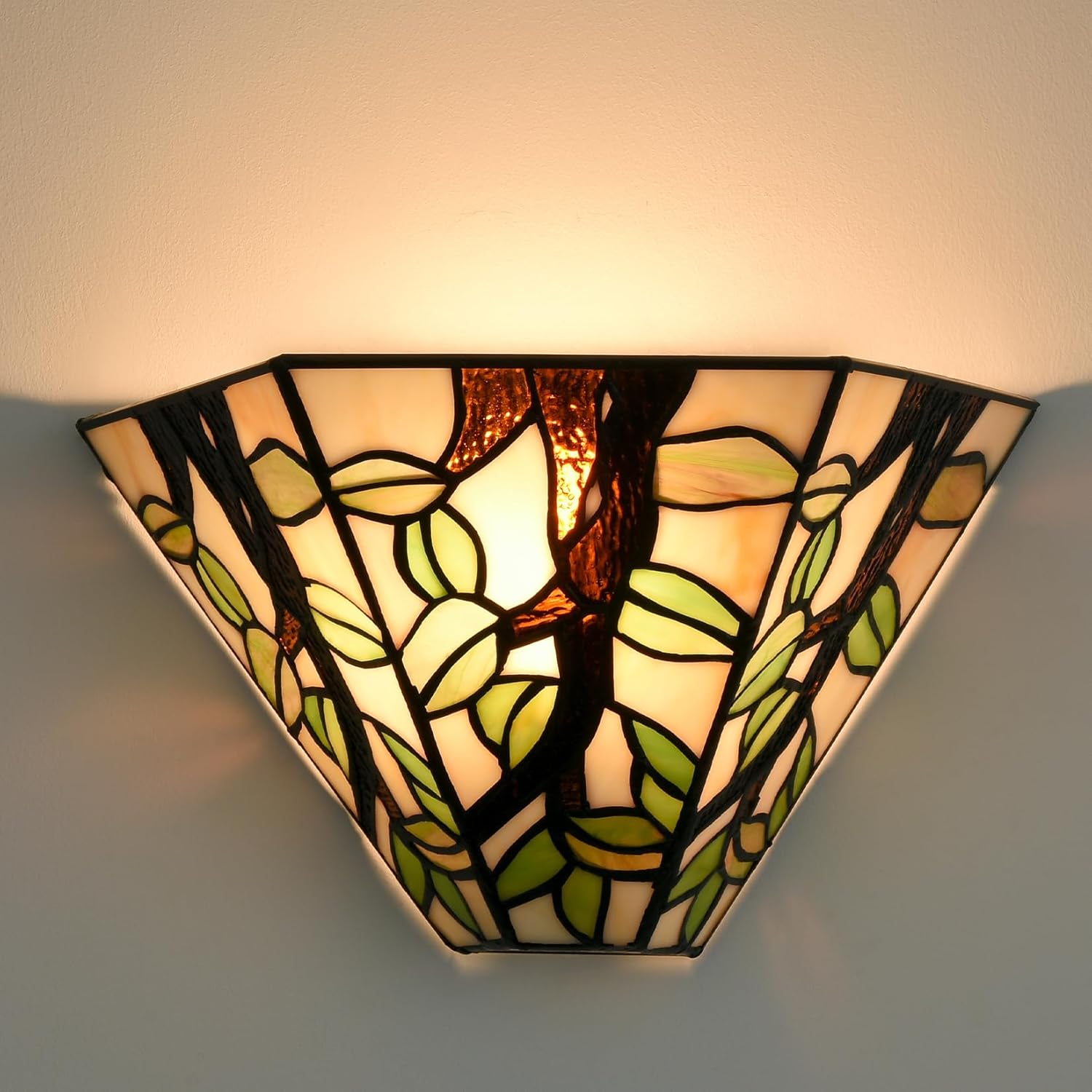 1-light wall mount light black wall light glass, metal corner light