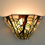 1-light wall mount light black wall light glass, metal corner light