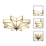 19.5 Inch bulb light bronze light for kitchen brassb ceiling light