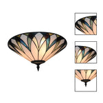 3 Light bulb light white, multicolor light fixture  glass ceiling light