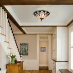 3 Light bulb light white, multicolor light fixture  glass ceiling light