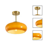 Modern fixtures lights orange hallway light metal ceiling light