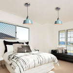 Modern island lights blue pendant lights metal kitchen lamps