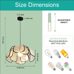 2 tier modern DIY pendant light