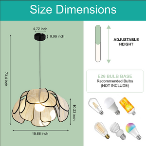 2 tier modern DIY pendant light