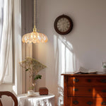 2 Pack light fixtures gold living room glass, metal pendant light