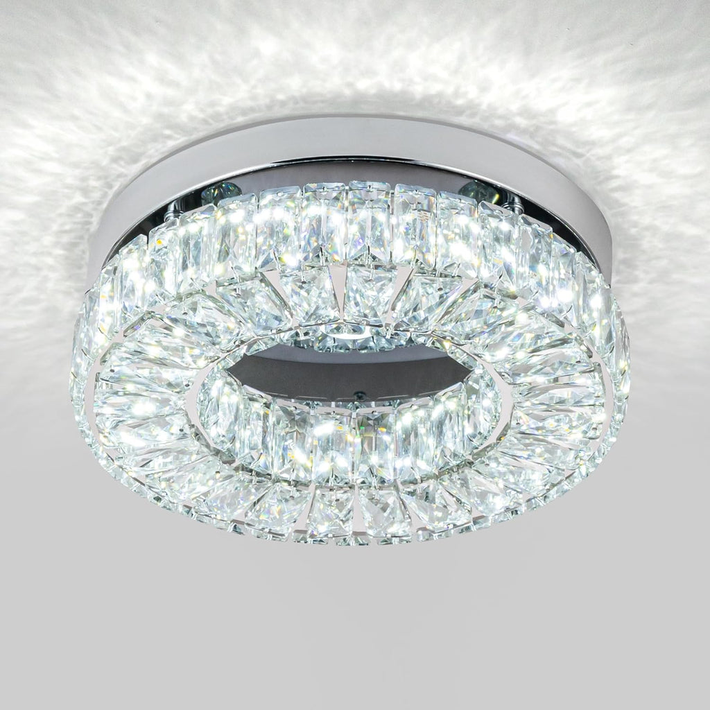 11.8 led ceiling light silver mount light metal chandelier light
