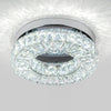 11.8 led ceiling light silver mount light metal chandelier light