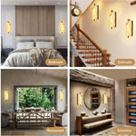 Led wall light gold dining roome light metal mount light